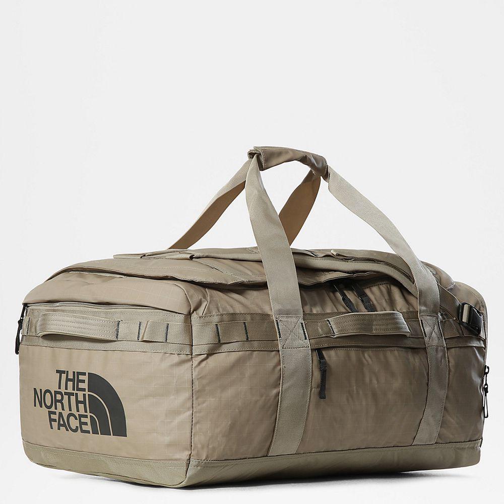 The North Face Base Camp Voyager 62L Ανδρικα Τσάντα Duffel - Χακί / Γκρι (MAJU16978)